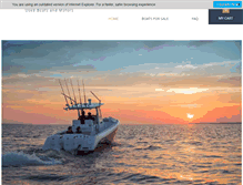 Tablet Screenshot of bostonharbormarine.com